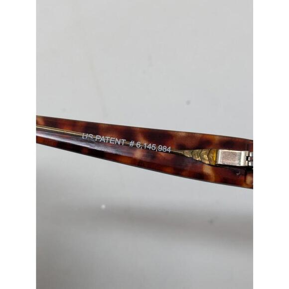 Maui Jim MJ 125-10 Womens Havana Tortoise Wrap Full Rim Sunglasses FRAME ONLY - Picture 5 of 8